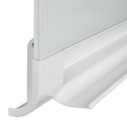 Quartet - Tableau en verre effaçable à sec magnétique de première qualité Horizon - 74 po x 42 po - blanc-Dimensions : 74 po de largeur x 42 po de hauteur