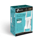 TP-Link AXE5400 Wi-Fi 6E Tri-Band Range Extender - White-Dedicated 6 GHz band provides a clearer band to prevent Wi-Fi interference and congestion