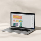 Cricut Printable 8.5" x 11" Sticker Paper - White - 8 Pack-Requires inkjet printer	