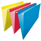 Staples Assorted Hanging File Folders - Legal Size - 25 Pack-Ideal for colour-coding your files for better organization and fast access to information