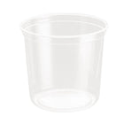 Solo Recycable Gourmet Deli Container, 24 oz., Clear, 500 Pack-Clear
