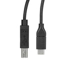 StarTech USB-C to USB-B Printer Cable, M/M, 0.5 m, USB 2.0-Guaranteed reliability with our lifetime warranty