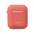 LAUT POD for AirPods, Coral-Made from antislip Silicon