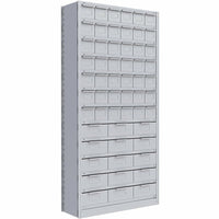 Metalware RK986 Boltless Shelving Unit, 13-Shelves, 36" x 12" x 76", Light Grey-Adjustable shelving system that provides high strength, yet economical storage capacity for your needs