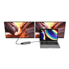 Adam Elements Casa X USB-C 10-in-1 Adapter - Space Grey-2 x USB 3.1 Gen 1 High Transfer Speed Ports