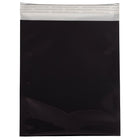 JAM Paper Enveloppes à ouv. côté court en alum. à fermeture « pelez et scellez », 6 1/4 x 7 7/8 po, noir, paq/25-Noir