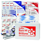 First Aid Central Large Burn Kit - White Plastic Case-Contains full array of burn relief supplies