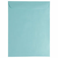 JAM Paper Open End Catalog Envelopes - 9" x 12" - Aqua Blue - 25 Pack -Colour: Aqua Blue