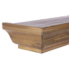 kieragrace Muskoka Fitz Wood Shelves - Set of Three - Walnut, 12", 18", 24"-Design: each floating shelf features distressed, classic design that will not only be a functional piece but will bring your home decor to the next level