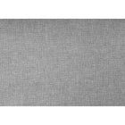 Monarch Specialties 5950Q Queen Size Bed - Grey Linen With Chrome Legs-Supports up to 600 lbs