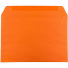 JAM Paper 9" x 12" Booklet Catalog Coloured Envelopes - Orange Recycled - 50 Pack -Size: 9 x 12 inches