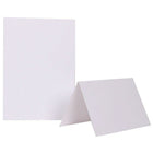JAM Paper Blank Foldover Cards, A7 size, 5 x 6.63, White, 100 Pack (309942)-Colour: White