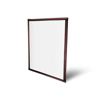 Futech 2-View Menu Holder BUR 8-1/2"W x 11"H, Burgundy, 10 Pack-Pocket size: 8-1/2"W X 11"H