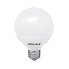Northern Stars 80093 LED Light Bulb, G25 7W, Dimmable, Frosted, White, 10 Pack-LED G25 7W Frosted, Warm white (Soft white)
