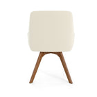 Chaise d’invité en tissu MidMod by Union & Scale − Crème-Recouvert en tissu crème