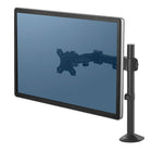 Fellowes Reflex Single Monitor Arm-Set up your monitor with ease with detachable VESA plates, holds a monitor up to 30" and 24 lbs