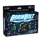 Educational Insights Brainbolt Genius - Multicolor-Test your skills: In solo mode or play head-to-head with a friend in two-player mode to see who can remember the longest sequence