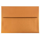 JAM Paper A8 Invitation Envelopes, 5.5 x 8.125, Stardream Metallic Copper, 250 Pack (9844H)-Copper stardream metallic envelope
