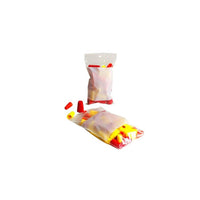 Crownhill Reclosable Bags with White Bloc Panel & Hang Hole - 2" x 3" - 100 Pack-Storing and organizing items and parts.