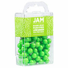 JAM Paper Colorful Push Pins - Round Head Map Thumb Tacks - Lime Green - 100 Pack-Size: Standard (approx 1 inch)