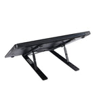 DAC MP-222 Portable and Adjustable Laptop/Tablet Stand - Aluminum Alloy - Black-The stand weighs just 0.5 lbs and can be easily folded.