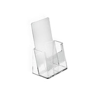 Azar Displays Counter Trifold Brochure Holder, 50 Pack (252012-50PK)-Literature displays prominently to exhibit important information and help consolidate scattered paperwork, files, maps or brochures
