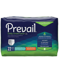 Prevail PV-511 Extra Absorbency Underwear, Youth/Small Adult, Pack of 22-Incontinence Pull-on Underwear Brief
