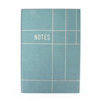 Staples - Journal en tissu quadrillé - bleu sarcelle - 6 x 8 po-Housse en tissu - Sarcelle