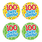 Teacher Created Resources 100 Days Smarter Wear 'Em Badge, 192 Pack (TCR5393)-Size: 2 3/8"(Dia)
