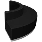 Flash Furniture HERCULES Alon Series Black LeatherSoft Reception Configuration, 3 Pieces-Modular components make reconfiguring easy with endless possibilities