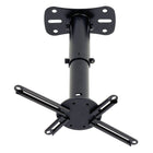 Kanto P101 Universal Projector Mount for Flat and Sloped Ceilings, Black-Ball swivel allows for 360 Degree rotation