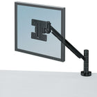 Fellowes Flat Panel Monitor Arm (8038201)-Elevates flat panel monitors to optimal viewing height to prevent neck strain