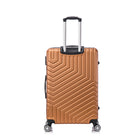 TOSCANO RIGOROSO 30" Hardside Large Luggage - Bronze Gold-ABS Hardshell