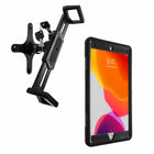CTA Digital Protective Case with Built-in 360-degree Rotatable Wall Mount Solution for 10.2" iPad Gen 7-Its outer silicone jacket offers additional protection