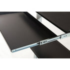 Luxor (STAND-WS30) Three-Shelf Adjustable Stand Up Workstation, Black/White-Manufacturer's Limited Lifetime Warranty