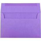 JAM Paper A10 Invitation Envelopes, 6 x 9.5, Brite Hue Violet Purple Recycled, 250 Pack (28036H)-Blank interior for personalized message