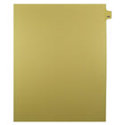 Mark Maker Legal Exhibit Index Tab Buff Single Tabs, 1/25th Cut, Letter Size, No Holes, Number 102, 25 Pack-Buff Single Tabs, 1/25th Cut