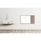 Gry Mattr Dry-Erase & Bulletin Board Combo - 18" x 30" (Q232418M06-CA-R)-Modern canvas style frame that fits into any home or office decor
