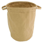 Cathay Importers Eco-Friendly Paper Round Storage Basket, Brown, Large (EC-21-0056)-15.75" dia x 21.5"H