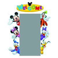 Eureka Mickey Mouse Clubhouse Character Welcome Go-Around Cut Outs 17" x 24", 3 Set (EU-847009)-Design: Welcome