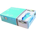 Globe Nitrile Powder Free Medical Gloves - 4mil - X-Large - Sky Blue - 100 Pack-Waterproof protective barrier, disposable and powder-free for extended use