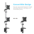 ShoppingAll Dual Vertical Monitor Desk Stand-8