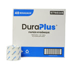 DuraPlus 1-Ply Bathroom Tissue - White - 48 Pack-4