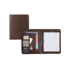 Bugatti Calculator Padfolio - Vegan Leather - Brown (WRC5043BU-BROWN)-Brown, Vegan leather