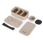 Minimal Paddy Fiber Bento Box V2 - Set of 2-Sauce container included