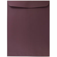 JAM Paper Open End Catalog Envelopes - 9" x 12" - Burgundy - 50 Pack -Colour: Burgundy