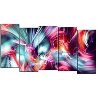 Designart Take Me Over 5-Panel Canvas Art Print, (PT3003-1084)-Print