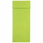 JAM Paper #12 Policy Business Coloured Envelopes - 4.75" x 11" - Ultra Lime Green - 25 Pack-Colour: Lime Green