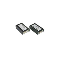 Aten DVI/Audio Cat5e/6 EXtender-Connectors: 1 X DVI-D female (local) video in ,1 X DVI-D female (remote) video out ,1 X mini stereo jack (local) audio input ,1 X mini stereo jack (remote) audio output ,1 X DC jack Power