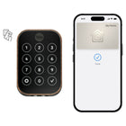 Yale 450 Assure Lock 2 Plus with Apple Home Keys - Bronze-Using Apple home keys, a simple tap with your iPhone or Apple Watch is all it takes to lock or unlock your door
